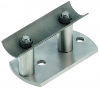 V4A Wandanker mit ovaler Anschlussplatte 60x120mm Hülsenabst.40mm,inkl.Verstärkungsschale V4A Wandanker mit ovaler Anschlussplatte 60x120mm Hülsenabst.40mm,inkl.Verstärkungsschale