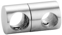 VA Stabclip, zweiteilig, Bohrung 12,2mm/12,2mm AISI 304 VA Stabclip, zweiteilig, Bohrung 12,2mm/12,2mm AISI 304