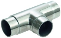 VA T-Stück für Rohr 42,4x2,0mm geschliffen, AISI 304 VA T-Stück für Rohr 42,4x2,0mm geschliffen, AISI 304