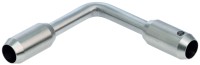 VA-Eckverbinder für Vollmaterial 12,2mm mit Feststellschrauben VA-Eckverbinder für Vollmaterial 12,2mm mit Feststellschrauben