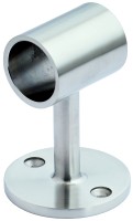V4A Rohraufnahme, Ronde Ø70mm für Rohr 42,4mm V4A Rohraufnahme, Ronde Ø70mm für Rohr 42,4mm