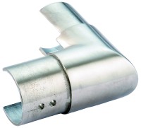 VA Eckbogen für Nutrohr vertikal 42,4mm VA Eckbogen für Nutrohr vertikal 42,4mm