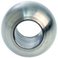 Edelstahlvollkugel Ø25mm, mit Durchgangsbohrung 12,2mm Edelstahlvollkugel Ø25mm, mit Durchgangsbohrung 12,2mm