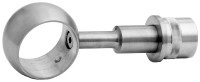 VA Rohrstütze gerade mit Ring für Rohr 42,4mm LP 81 VA Rohrstütze gerade mit Ring für Rohr 42,4mm LP 81