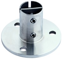 V4A Bodenanker 100x6mm, für Rohr 42,4x2,0mm AISI316 V4A Bodenanker 100x6mm, für Rohr 42,4x2,0mm AISI316