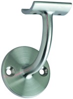 Edelstahlhandlaufträger mit Anschlussplatte für Rohr 42,4mm Edelstahlhandlaufträger mit Anschlussplatte für Rohr 42,4mm