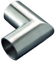 VA-Eckverbinder für Holzhandlauf Ø45mm LP 102 VA-Eckverbinder für Holzhandlauf Ø45mm LP 102