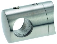 V2A Traversenhalter, AISI 304 für Rohr 42,4mm, Bohrung 12,2mm V2A Traversenhalter, AISI 304 für Rohr 42,4mm, Bohrung 12,2mm