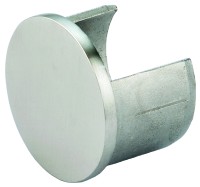 VA Endkappe für Nutrohr 42,4mm VA Endkappe für Nutrohr 42,4mm