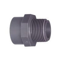 PVC-U Übergangs-Muffennippel AG 2 PVC-U Übergangs-Muffennippel AG 2