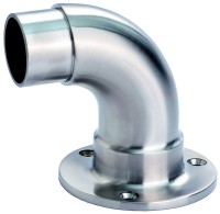 V4A Flanschrundbogen 42,4x2,0mm geschliffen Wst. 1.4571 V4A Flanschrundbogen 42,4x2,0mm geschliffen Wst. 1.4571