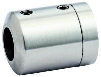 V4A Stabhalter für senk-u. waagerechten Einbau 2-tlg. für Rohr 42,4mm, Bohrung 12,2mm V4A Stabhalter für senk-u. waagerechten Einbau 2-tlg. für Rohr 42,4mm, Bohrung 12,2mm