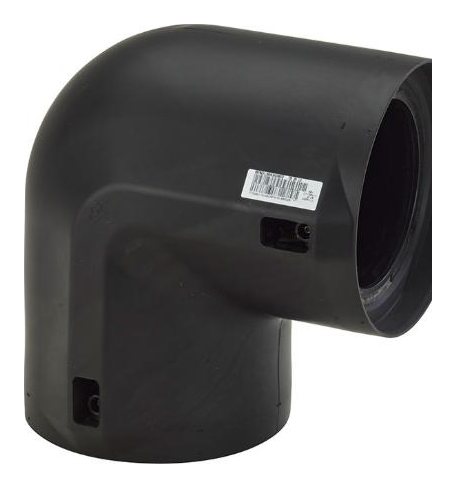 Vorisolierter COOL-FIT-2.0-Elektroschweiß-Winkel 90 Grad, schwarz