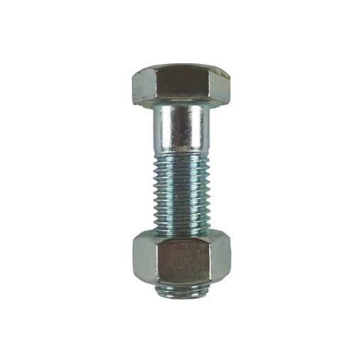 Galvanised hexagon bolt strength class 8.8 with nut